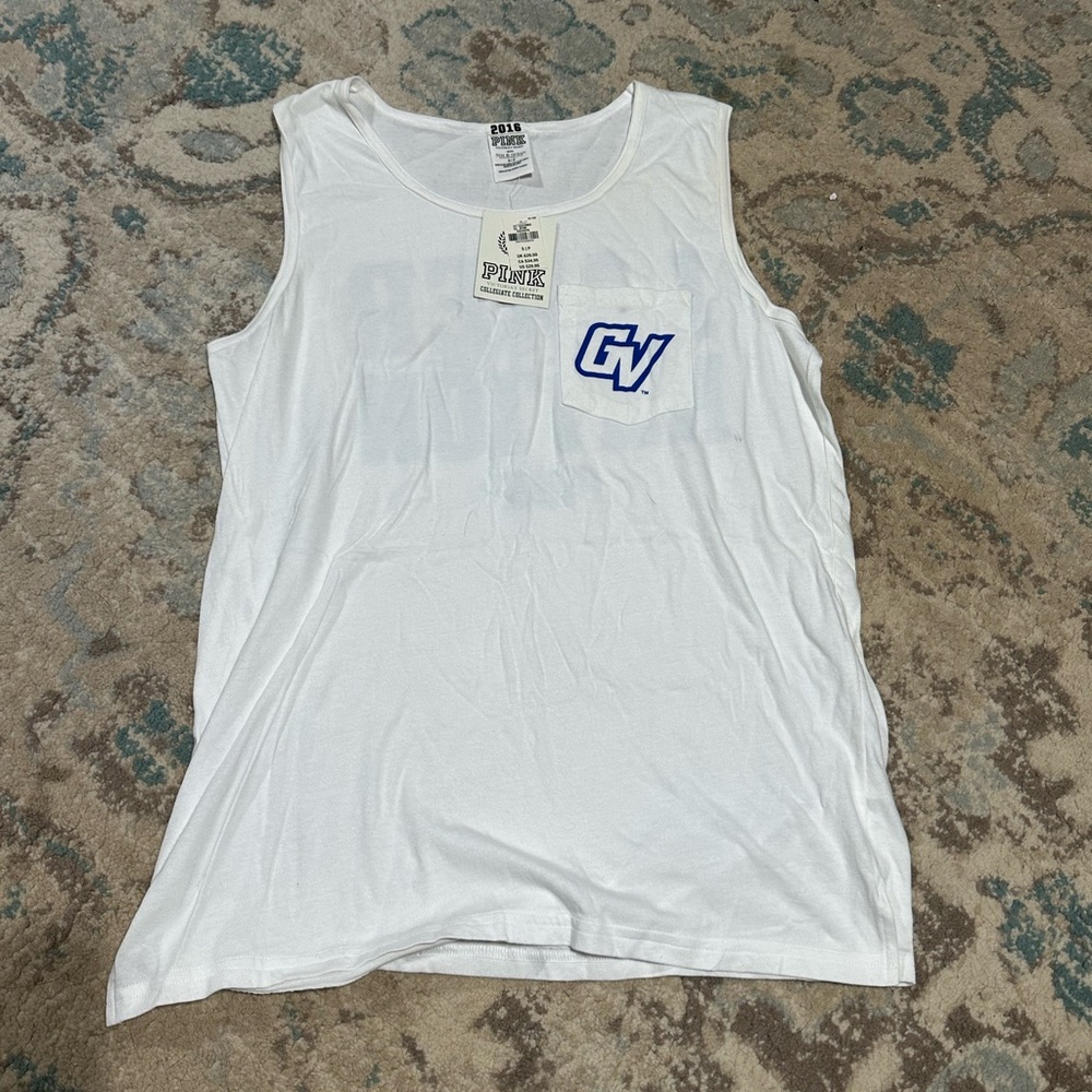 Victoria's Secret PINK Grand Valley State University 2016 Tank NWT